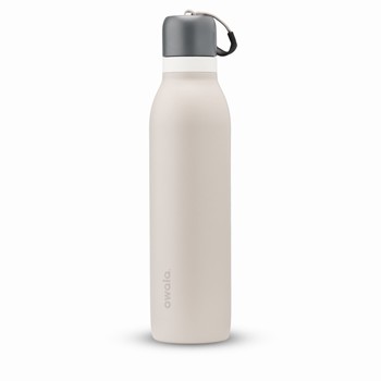 Owala 24oz FreeSip® Twist Water Bottles White | BZEGDI504